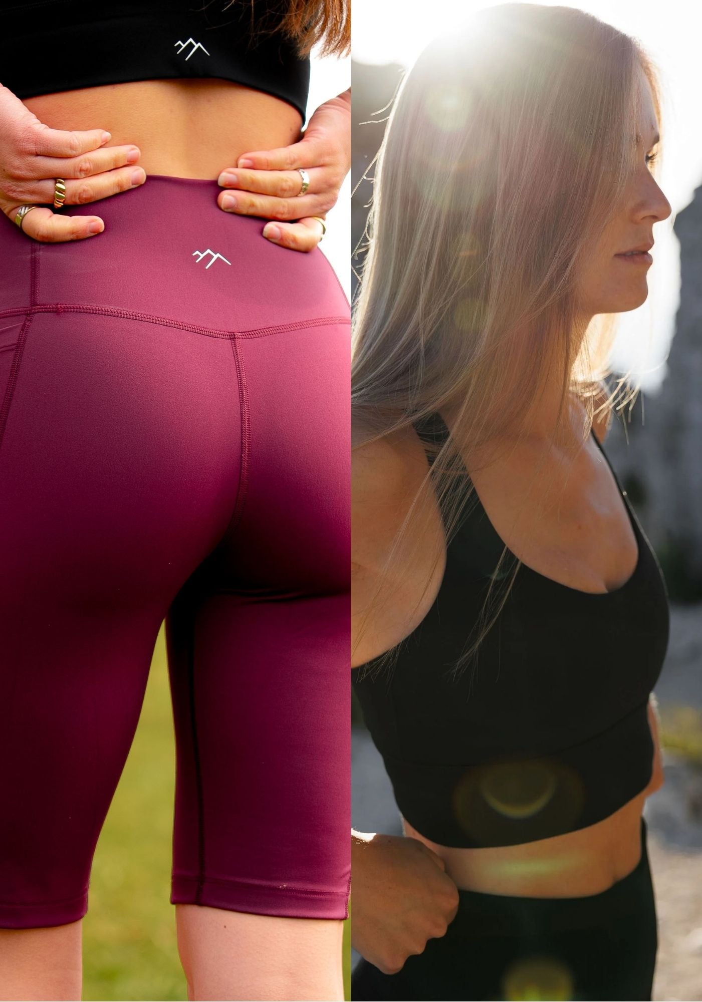 Vezzana Nuovo burgundy + Monte Pelmo Sport-BH